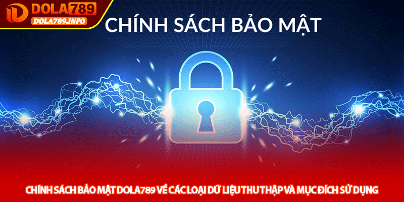 Chính sách bảo mật Dola789 về các loại dữ liệu thu thập và mục đích sử dụng